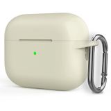 Gpack Sf17 Apple Airpods Pro 2 Mat Kancalı Silikon Bej Kılıf