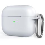 Gpack Sf17 Apple Airpods Pro 2 Mat Kancalı Silikon Beyaz Kılıf