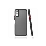 Gpack Vivo Y20 ile Uyumlu Kılıf, Hux Kamera Korumalı, Silikon, Siyah