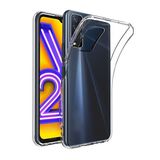 Gpack Vivo Y20S Süper Silikon Korumalı Şeffaf Nano Glass Cep Telefonu Kılıfı