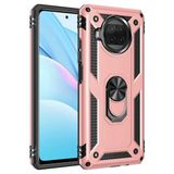Gpack Xiaomi Mi 10T Lite Kılıf Vega Tank Koruma Standlı Yüzüklü MıknatıslıNano Glass
