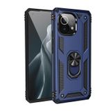 Gpack Xiaomi Mi 11 Lite Vega Tank Standlı Yüzüklü Mıknatıslı Lacivert Kılıf