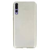 GPACK Xiaomi Mi 9 SE ile uyumlu Kılıf Premier Silikon Esnek Arka Koruma, Gold