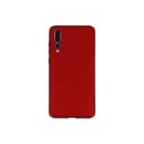 GPACK Xiaomi Mi 9 SE ile uyumlu Kılıf Premier Silikon Esnek Arka Koruma, Kırmızı