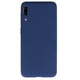 GPACK Xiaomi Mi 9 SE ile uyumlu Kılıf Premier Silikon Esnek Arka Koruma, Lacivert
