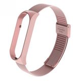 Gpack Xiaomi Mi Band 6 Kordon Clipsli Hasır Metal Kordon KRD-06
