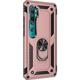 Gpack Xiaomi Mi Note 10 Çift Katmanlı Tank Yüzüklü Mıknatıslı Vega Kapak Bronz Cep Telefonu Kılıf