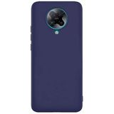 GPACK Xiaomi Poco F2 Pro ile uyumlu Kılıf Premier Silikon Esnek Koruma, Lacivert