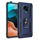 Gpack Xiaomi Poco F2 Pro Tank Koruma Vega Standlı Yüzüklü Mıknatıslı Lacivert Kılıf