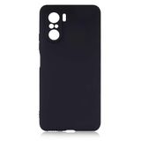 GPACK Xiaomi Poco F3 ile uyumlu Kılıf Kamera Korumalı Premier Mat, Siyah