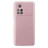 GPACK Xiaomi Poco M4 Pro 4G ile uyumlu Kılıf Mat Lüx Kamera Korumalı Premier Mat Silikon, Bronz