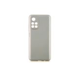 GPACK Xiaomi Poco M4 Pro 5G ile uyumlu Kılıf Mat Korumalı Premier Silikon, Gold