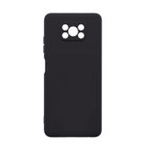 Gpack Xiaomi Poco X3 NFC Kamera Korumalı Premier Silikon Esnek Koruma Siyah Kılıf