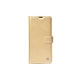 Gpack Xiaomi Poco X5 Pro ile Uyumlu Kılıf, Delüx Cüzdan, Kartvizitli, Standlı, Kopçalı, Gold