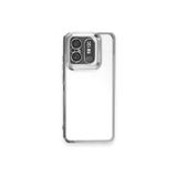 Gpack Xiaomi Redmi 12C ile Uyumlu Kılıf, Kamera Korumalı, Silikon, Gümüş