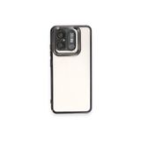 Gpack Xiaomi Redmi 12C ile Uyumlu Kılıf, Kamera Korumalı, Silikon, Siyah