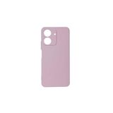 Gpack Xiaomi Redmi 12C ile Uyumlu Kılıf, Renkli Lüx Korumalı, Premier Mat Silikon+Nano, Açık Pembe