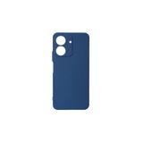 Gpack Xiaomi Redmi 12C ile Uyumlu Kılıf, Renkli Lüx Korumalı, Premier Mat Silikon+Nano, Lacivert