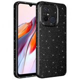 Gpack Xiaomi Redmi 12C Kılıf Koton Simli Silikon Arka Kapak Kamera Korumalı