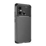 Gpack Xiaomi Redmi 12C Kılıf Negro Karbon Kamera Korumalı SilikonNano