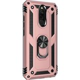 Gpack Xiaomi Redmi 8 Çift Katmanlı Tank Yüzüklü Mıknatıslı Vega Kapak Bronz Cep Telefonu Kılıf