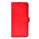 Gpack Xiaomi Redmi Note 10 Pro Local Cüzdan Standlı Kartvizitli Kırmızı Kılıf