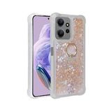 Gpack Xiaomi Redmi Note 12 4G Kılıf Milce Sulu Yüzüklü Silikon Arka Kapak