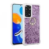 Gpack Xiaomi Redmi Note 12 Pro 4G Kılıf Milce Sulu Yüzüklü Silikon Arka Kapak