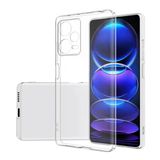 Gpack Xiaomi Redmi Note 12 Pro 5G Kilif Super Silikon Lux Kamera Korumali Seffafnano Glass
