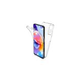 Gpack Xiaomi Redmi Note 12 Pro 5G Uyumlu Kılıf Ön Arka 360 Koruma Arka Sert Mika Ön Silikon Şeffaf