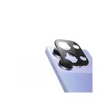 Gpack Xiaomi Redmi Note 13 Pro 4G ile Uyumlu Kamera Lens Koruyucu 3D Cam, Siyah