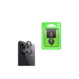 Gpack Xiaomi Redmi Note 13 Pro 4G ile Uyumlu Kamera Lens Koruyucu Metal CL07 Siyah