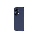 GPACK Xiaomi Redmi Note 13 Pro 4G ile uyumlu Kılıf Mara Lansman Silikon Mat Soft Kamera Korumalı, Lacivert