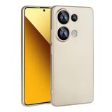 GPACK Xiaomi Redmi Note 13 Pro 4G ile uyumlu Kılıf Premier Kamera Korumalı Mat Silikon, Gold