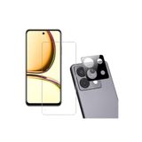 Gpack Xiaomi Redmi Note 13 Pro 5G ile Uyumlu Ekran Koruyucu Şeffaf, 3D Kamera Camı Siyah