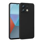 GPACK Xiaomi Redmi Note 13 Pro 5G ile uyumlu Kılıf Premier Kamera Korumalı Mat Silikon, Siyah