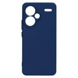 GPACK Xiaomi Redmi Note 13 Pro Plus 5G ile uyumlu Kılıf Lüx Biye Kamera Korumalı Mat Silikon, Lacivert
