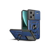 Gpack Xiaomi Redmi Note 13 Pro Plus Kılıf Yüzüklü Sürgülü Kamera Korumalı Pars