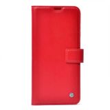 Gpack Xiaomi Redmi Note 8 Kar Delüx Cüzdan Kartvizitli Kopçalı Kırmızı Kılıf