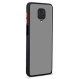 Gpack Xiaomi Redmi Note 9 Pro Hux Kamera Korumalı Silikon Siyah Kılıf