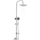 Gpd Adnoss Gpd DST24 Yönlendiricili Tepe Duş Seti (5 Fonk. El Duşu) + (250X250) - Krom