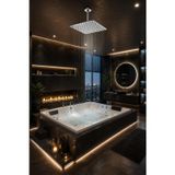 Gpd Ads21 Ankastre Duş Başlığı (Tavandan_300X300) Krom Kare Duş Başlığı