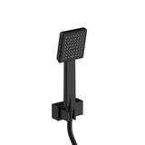 GPD DST26-S Siyah Tek Fonksiyonlu 45x70 Askılı Duş Seti