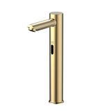 GPD FLB07-A Fotoselli Set Üstü Çift Su Girişli Gold Altın Lavabo Bataryası