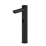 GPD FLB07-S Fotoselli Set Üstü Çift Su Girişli Siyah Lavabo Bataryası