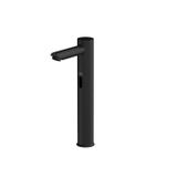 GPD FLB07-S Fotoselli Set Üstü Çift Su Girişli Siyah Lavabo Bataryası