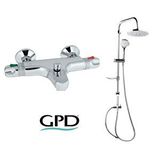 GPD Gpd Termostatik Banyo Bataryası Tbb01 Ve Robot Duş Seti Dst19-2 Çok Renkli