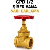 Gpd SBR21 1/2 Şiber Vana Sarı Şiber Vana