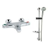 GPD TBB01 DST16 Termostatik Banyo Bataryası ve Sürgülü Duş Seti