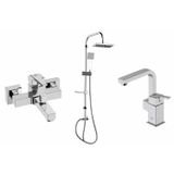Gpd Tepe Duş Seti Ve Banyo - Lavabo Bataryası Ritmo Mbb85-Mtl85-Dst19-3